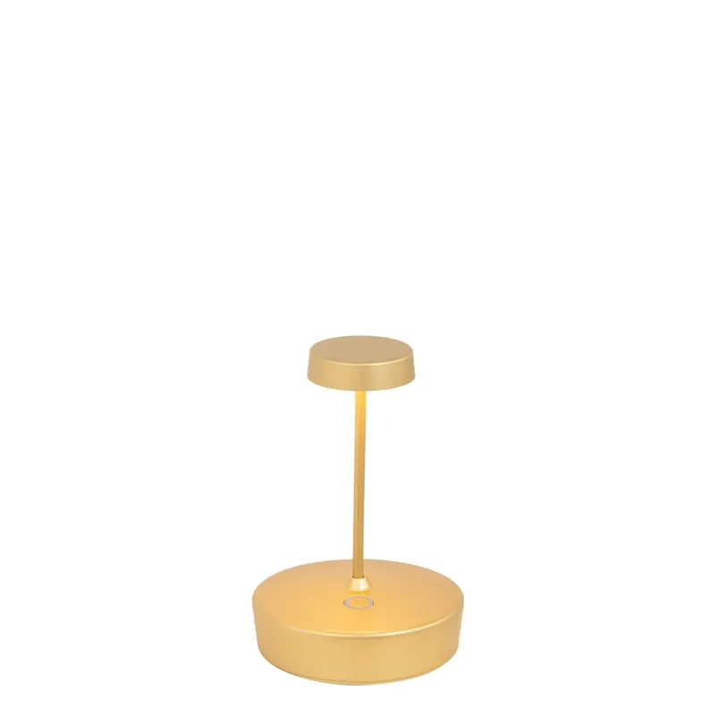 Lampada da tavolo 14,8 x 10 cm Swap Mini Oro Opaco - Zafferano