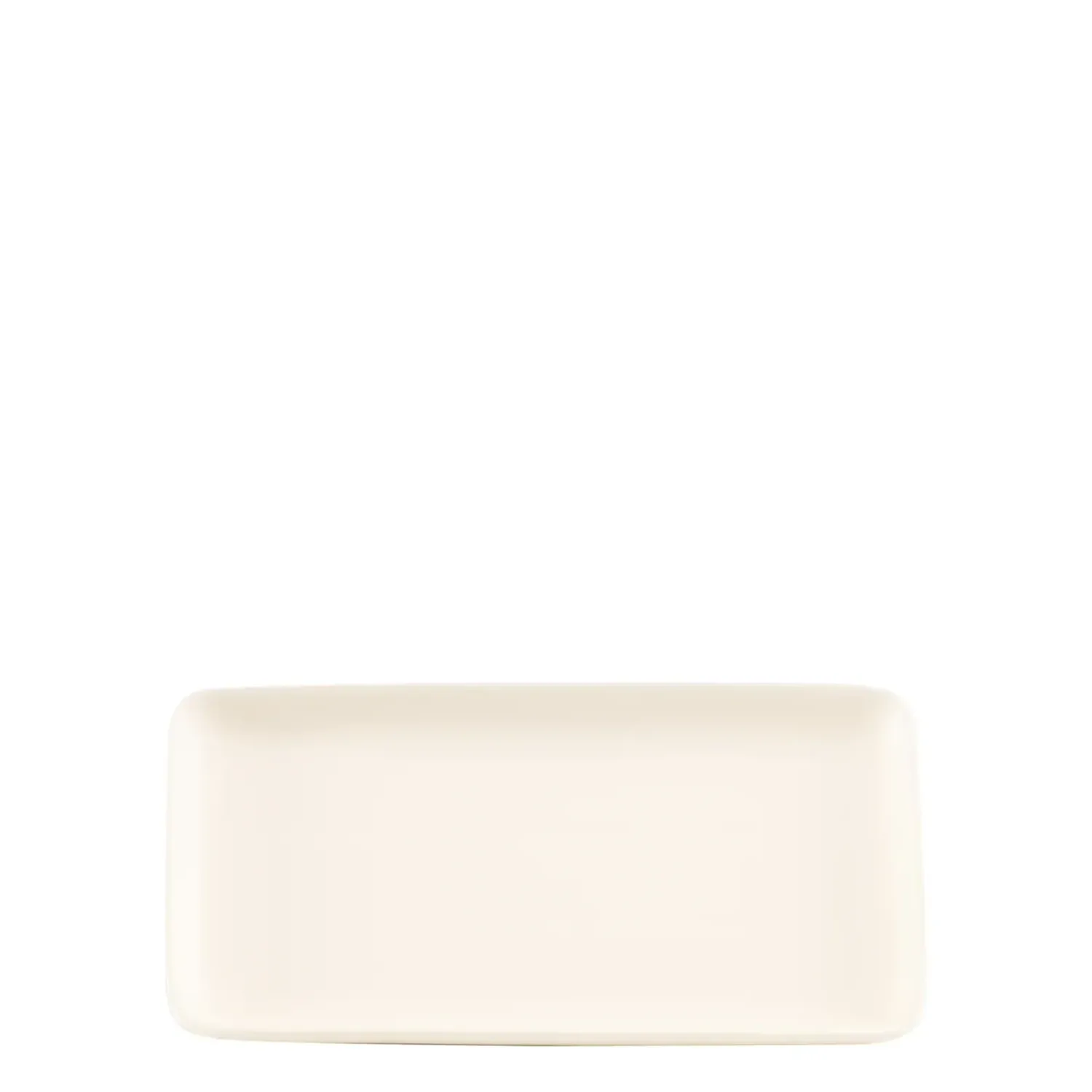 Piatto rettangolare 12,5 x 23 cm Levante Avorio - Zafferano