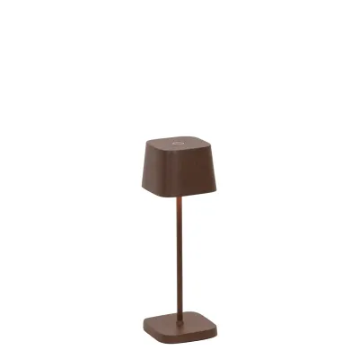 Lampada da tavolo 20 x 6,7 cm Ofelia Mini Corten - Zafferano