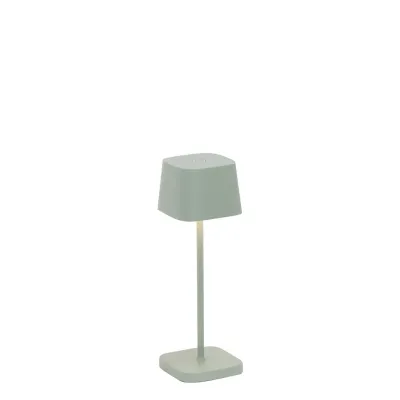 Lampada da tavolo 20 x 6,7 cm Ofelia Mini Salvia - Zafferano