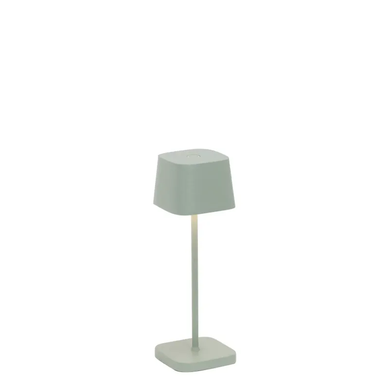 Lampada da tavolo 20 x 6,7 cm Ofelia Mini Salvia - Zafferano