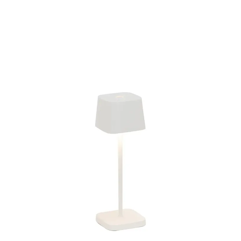Lampada da tavolo 20 x 6,7 cm Ofelia Mini Bianco - Zafferano