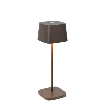 Lampada da tavolo 29 x 10 cm Ofelia Corten - Zafferano