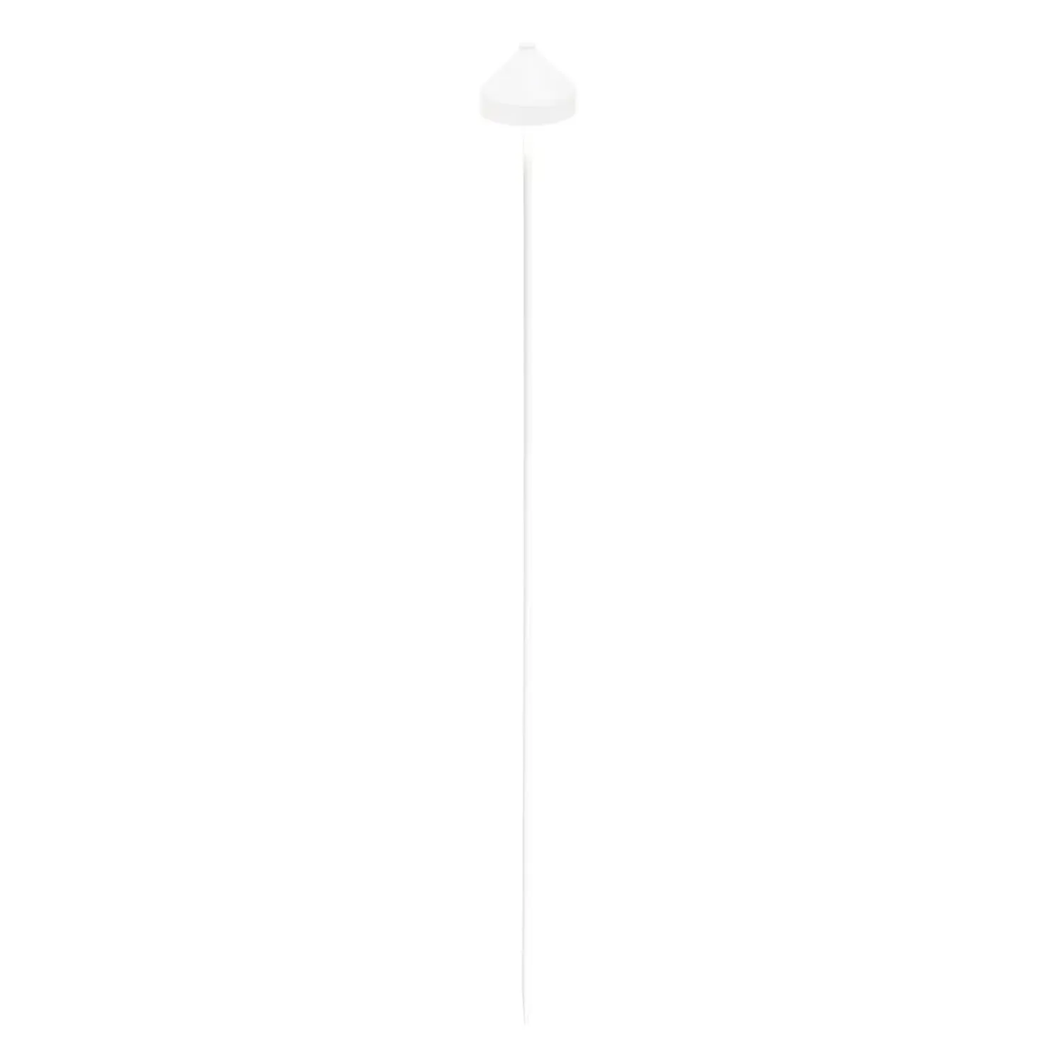 Lampada con picchetto 120 x 12 cm Amelie Bianco - Zafferano