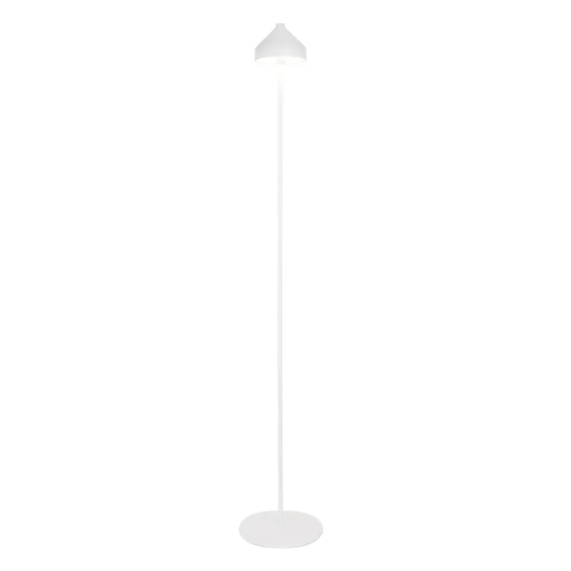 Lampada da terra 120 x 20 cm Amelie Bianco - Zafferano