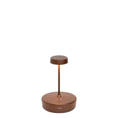 Lampada da tavolo 14,8 x 10 cm Swap Mini Corten - Zafferano