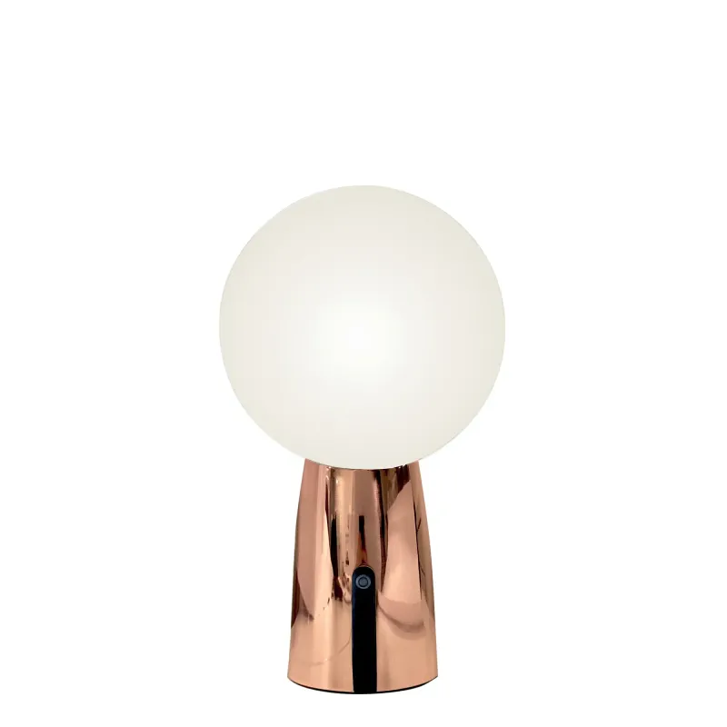 Lampada da tavolo 15 x 26 cm Olimpia Rame - Zafferano