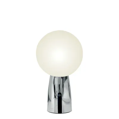 Lampada da tavolo 15 x 26 cm Olimpia Cromo - Zafferano