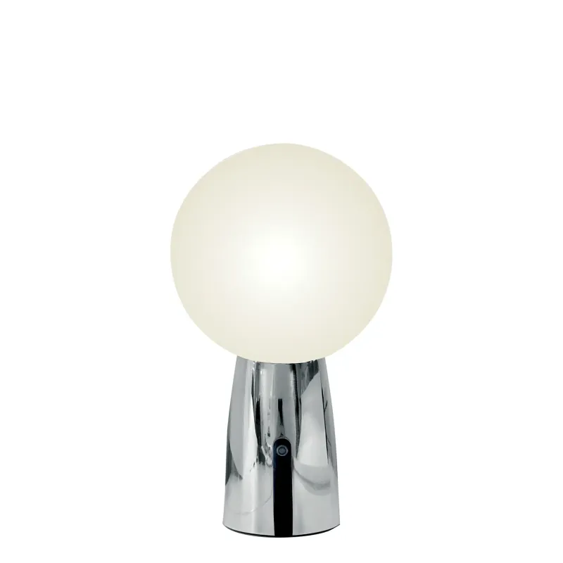 Lampada da tavolo 15 x 26 cm Olimpia Cromo - Zafferano
