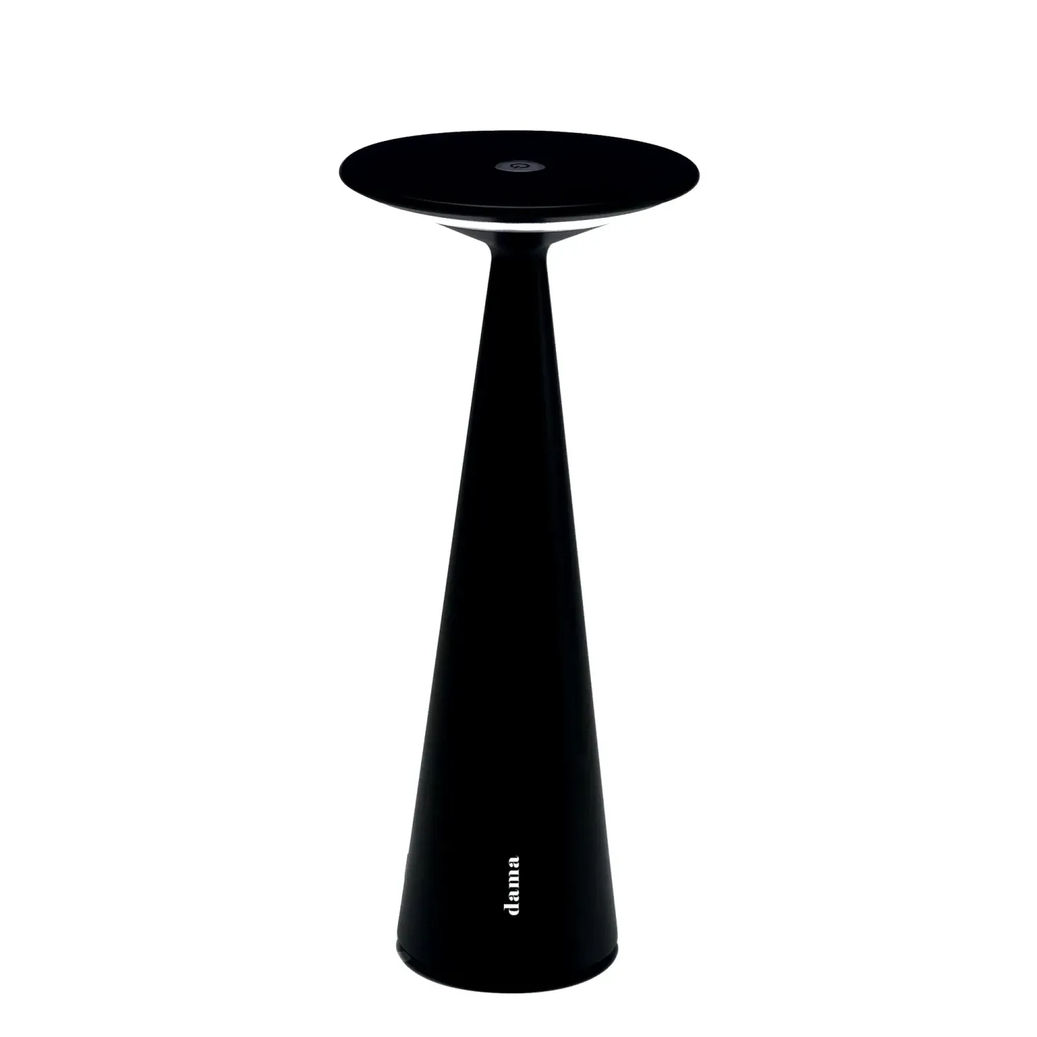 Lampada da tavolo 29 x 12,5 cm Dama Nero - Zafferano