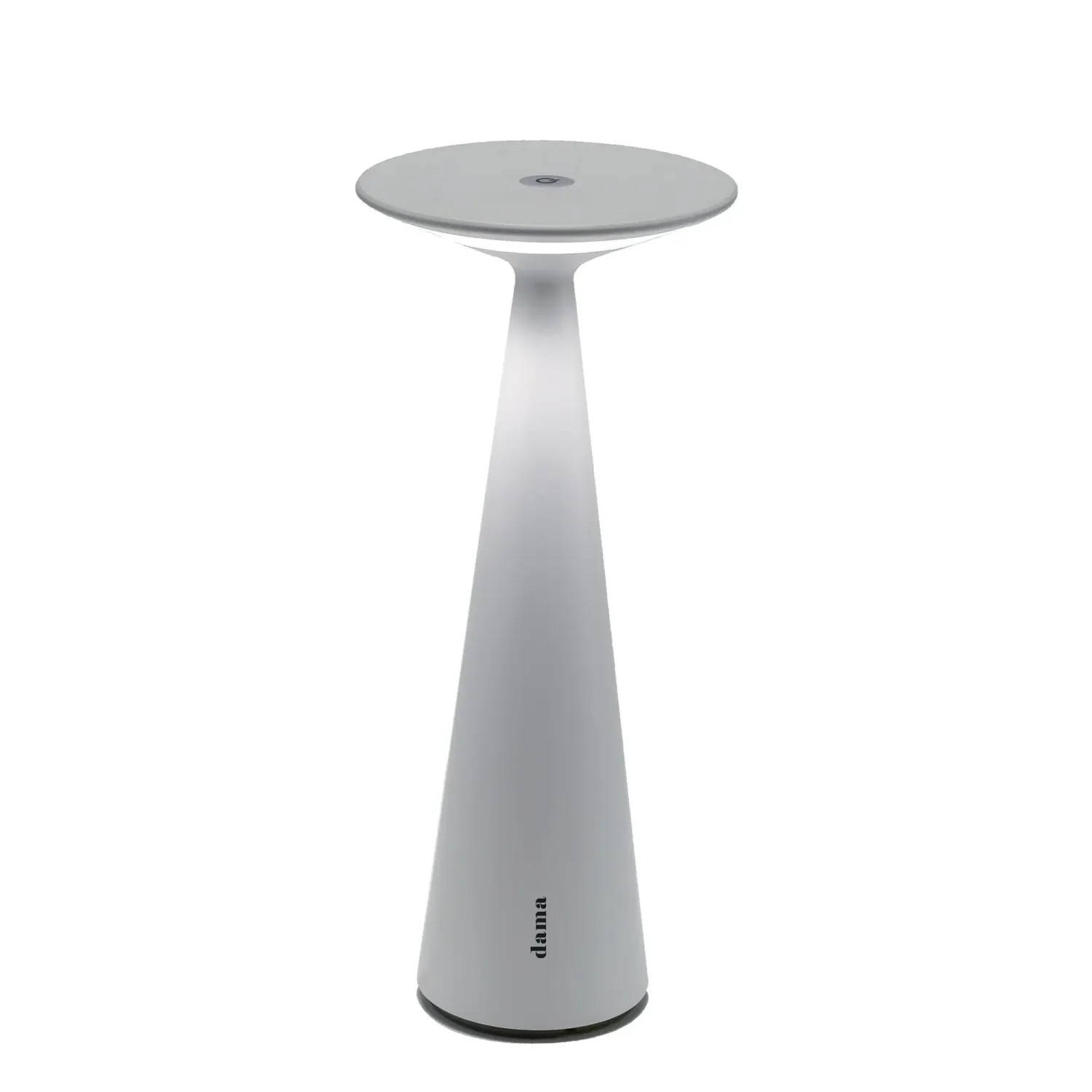 Lampada da tavolo 29 x 12,5 cm Dama Bianco - Zafferano