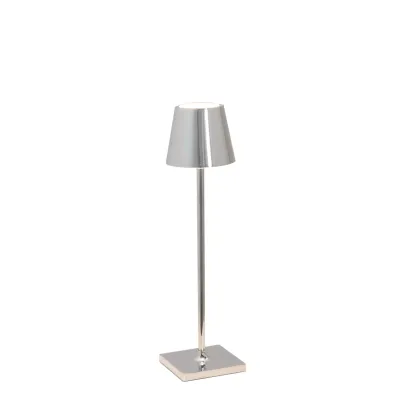 Lampada da tavolo 27,5 x 7 cm Poldina Micro Argento - Zafferano