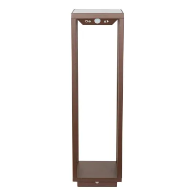 Lampada da terra 50 x 14 cm Home Solar Corten - Zafferano