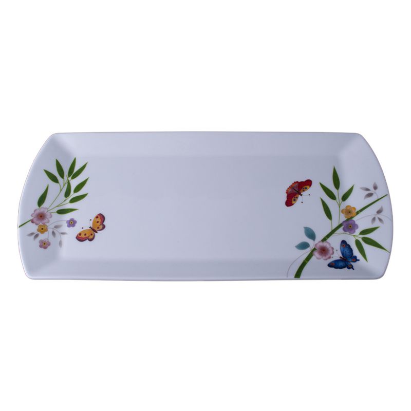 Geminiano Cozzi - Vassoio rettangolare 35 x 15 cm Incanto di Primavera