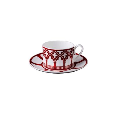 Geminiano Cozzi - Tazza tè con piattino 25 cl Venezia 1600