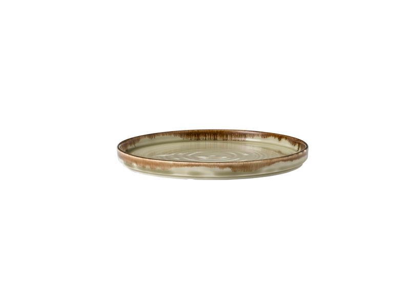 Piatto con bordo vericale 21 cm - Harvest Linen Dudson