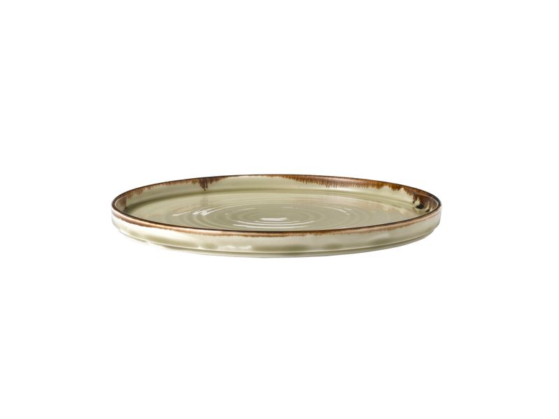 Piatto con bordo verticale 26 cm - Harvest Linen Dudson