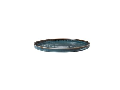 Piatto con bordo verticale 21 cm - Harvest Blue Dudson