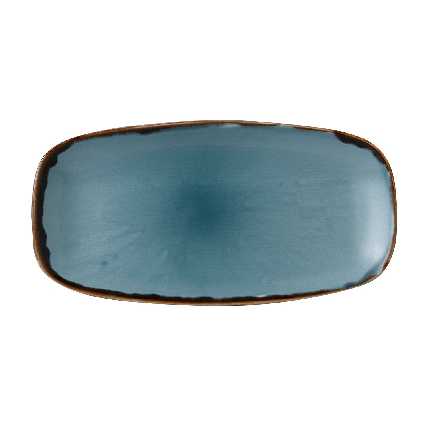 Chef&#39;s piatto rettangolare 29.8x15.3 cm - Harvest Blue Dudson