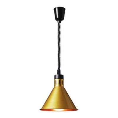 Forcar - Lampada riscaldante a infrarossi a sospensione 27 cm Oro