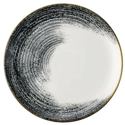 Churchill - Piatto piano 26 cm Homespun Accents Quartz Black Studio Prints