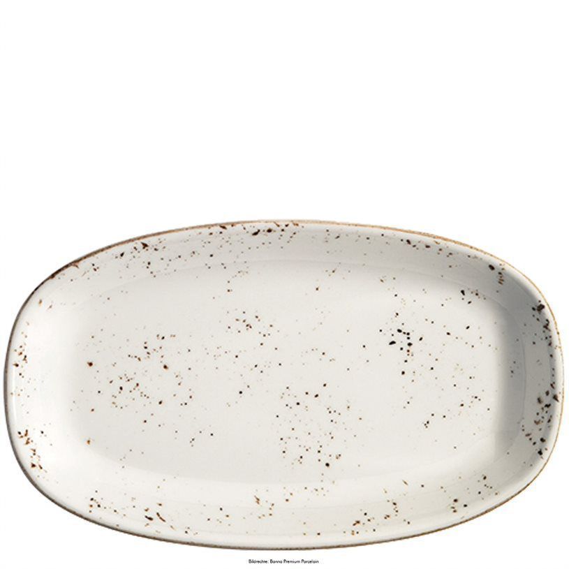 Piatto ovale 34x19 cm Grain Gourmet - Bonna