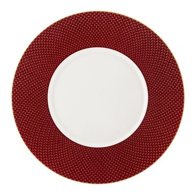 Geminiano Cozzi - Segnaposto 33 cm Rosso Intrecci