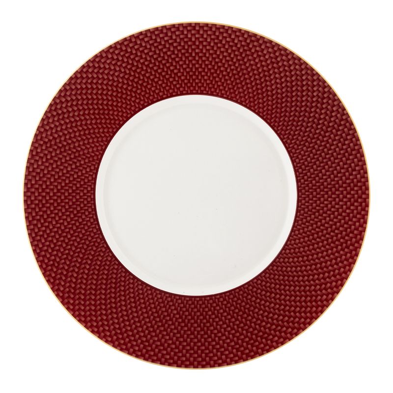 Geminiano Cozzi - Segnaposto 33 cm Rosso Intrecci