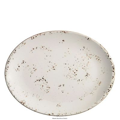 Piatto ovale 31x24 cm Grain Moove - Bonna