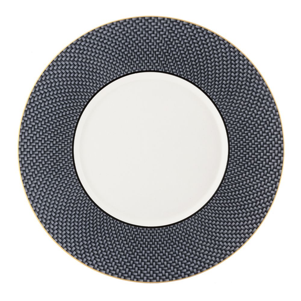 Geminiano Cozzi - Segnaposto 33 cm Nero Intrecci