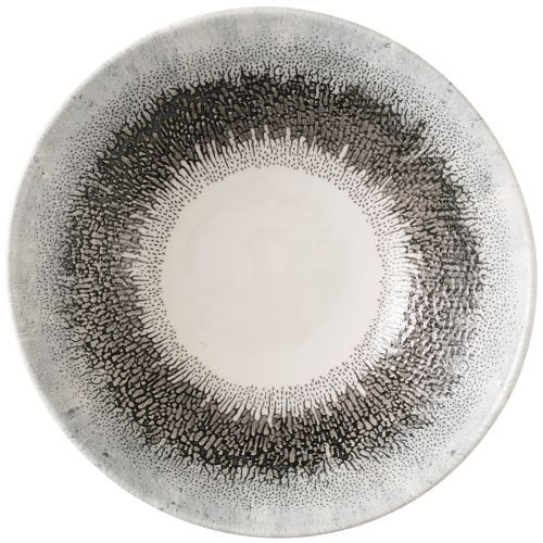 Churchill - Piatto fondo 19,6 cm Fusion Quartz Black Studio Prints