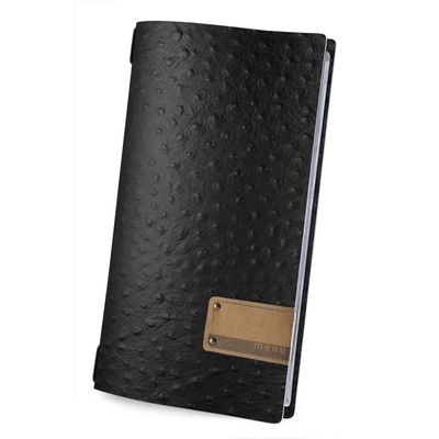 Dag Style - Menu Fashion Nero Struzzo 4RE 17,3x31,8 cm