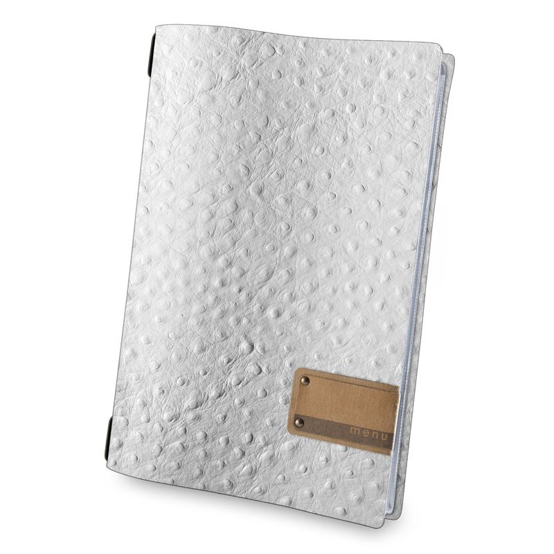 Dag Style - Menu Fashion Bianco Struzzo A4 23,2x31,8 cm