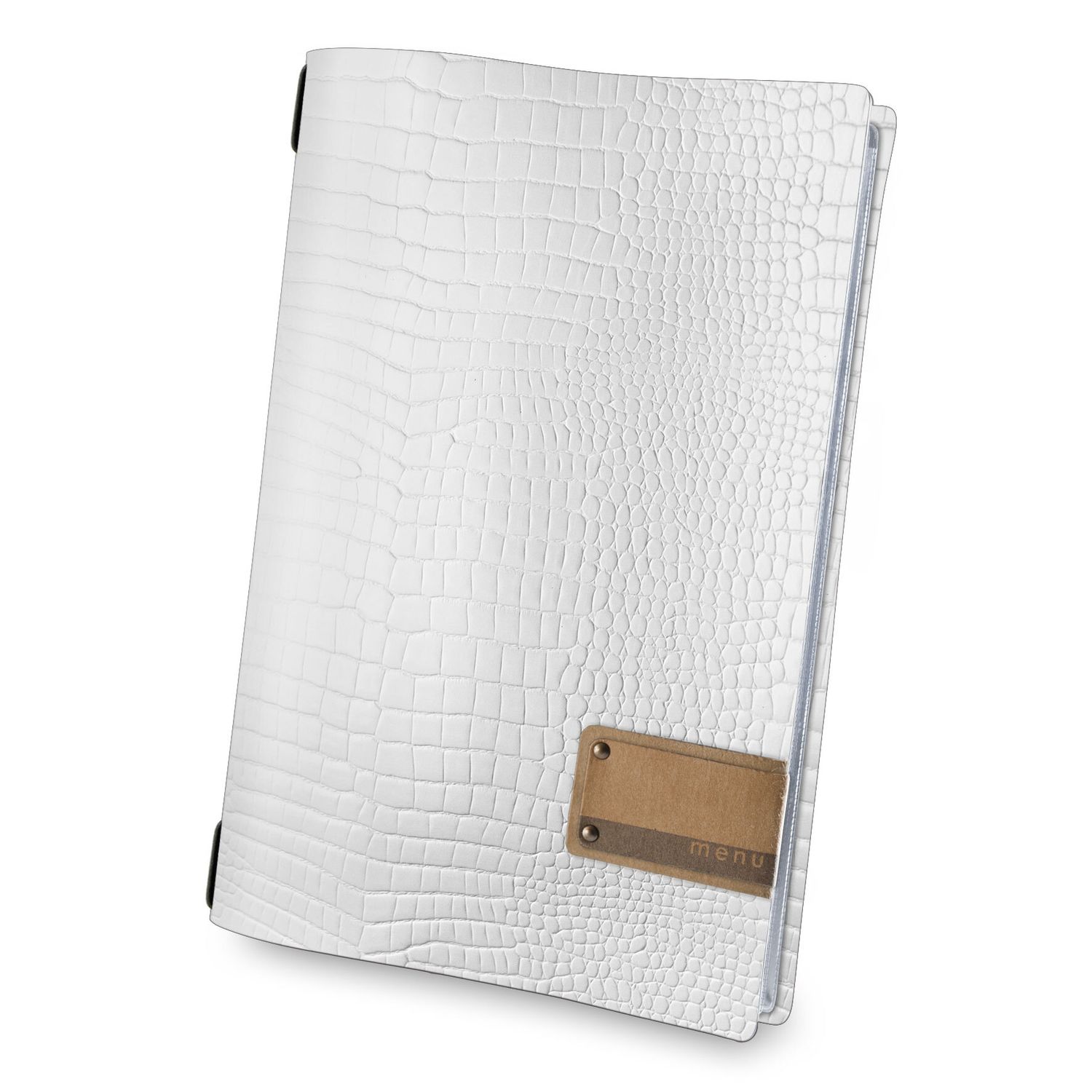 Dag Style - Menu Fashion Bianco Kroko A4 23,2x31,8 cm