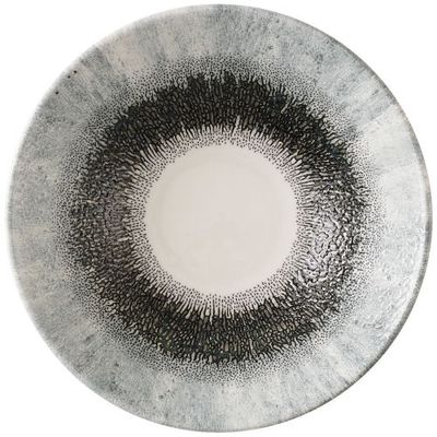 Churchill - Piatto fondo 22,2 cm Fusion Quartz Black Studio Prints