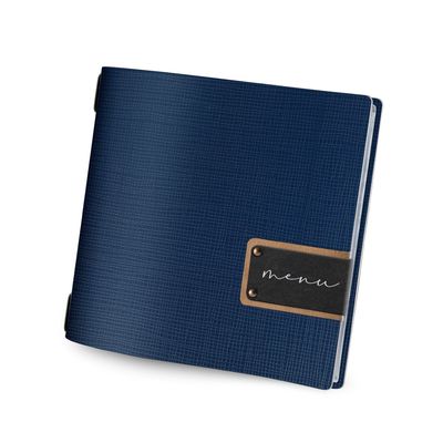 Dag Style - Menu Chef Blu Quadrato 23x23,1 cm