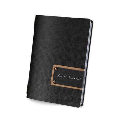 Dag Style - Menu Chef Nero Golfo 16,5x23,1 cm