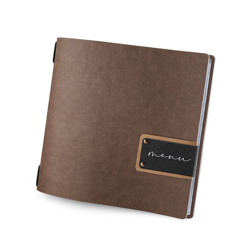 Dag Style - Menu Ecomoda Marrone Quadrato 23x23,1 cm