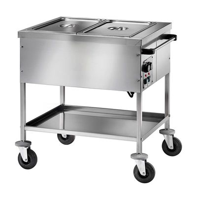 Forcar - Carrello termico a bagnomaria 2 x GN 1/1