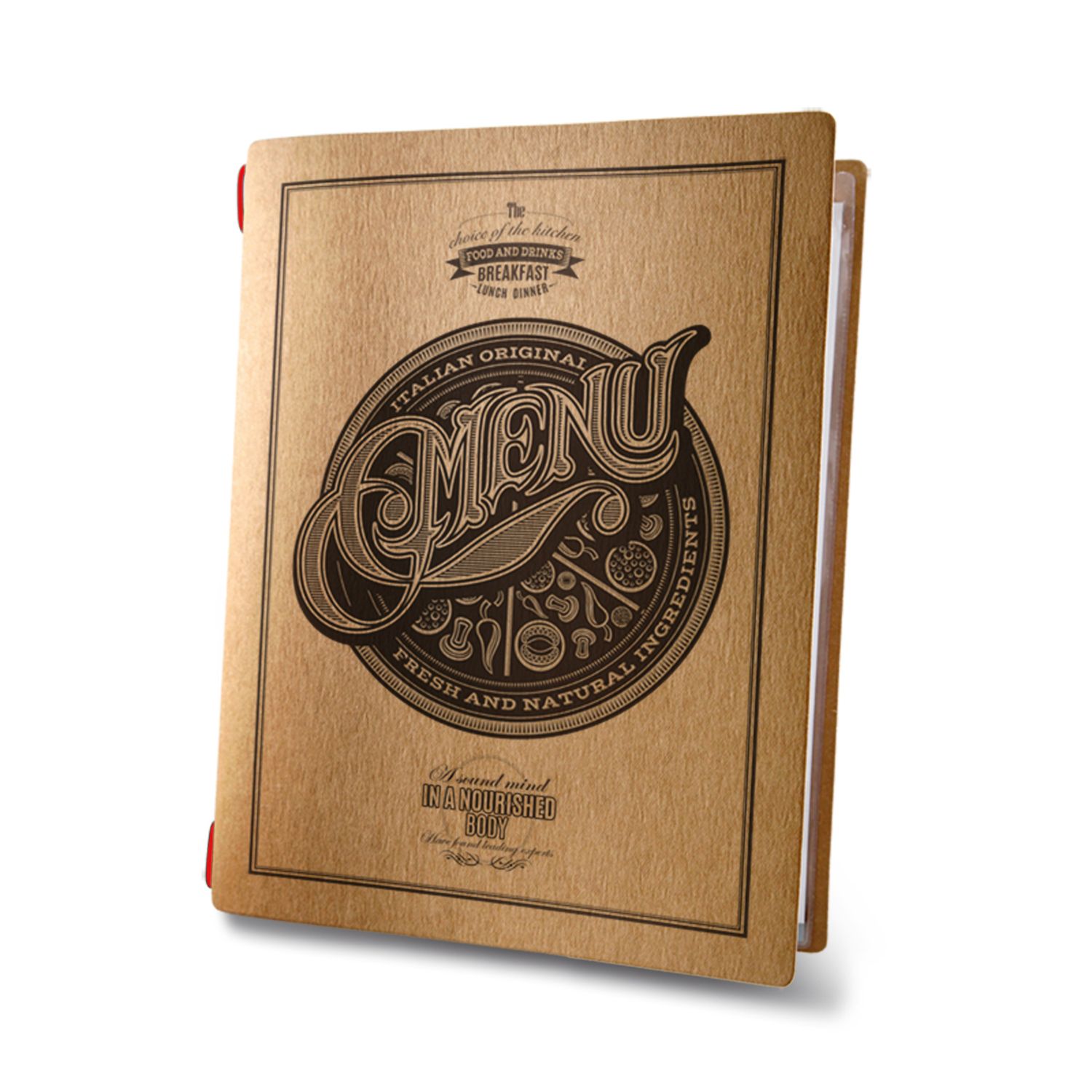 Dag Style - Menu Tattoo Golfo 16,5x23,1 cm