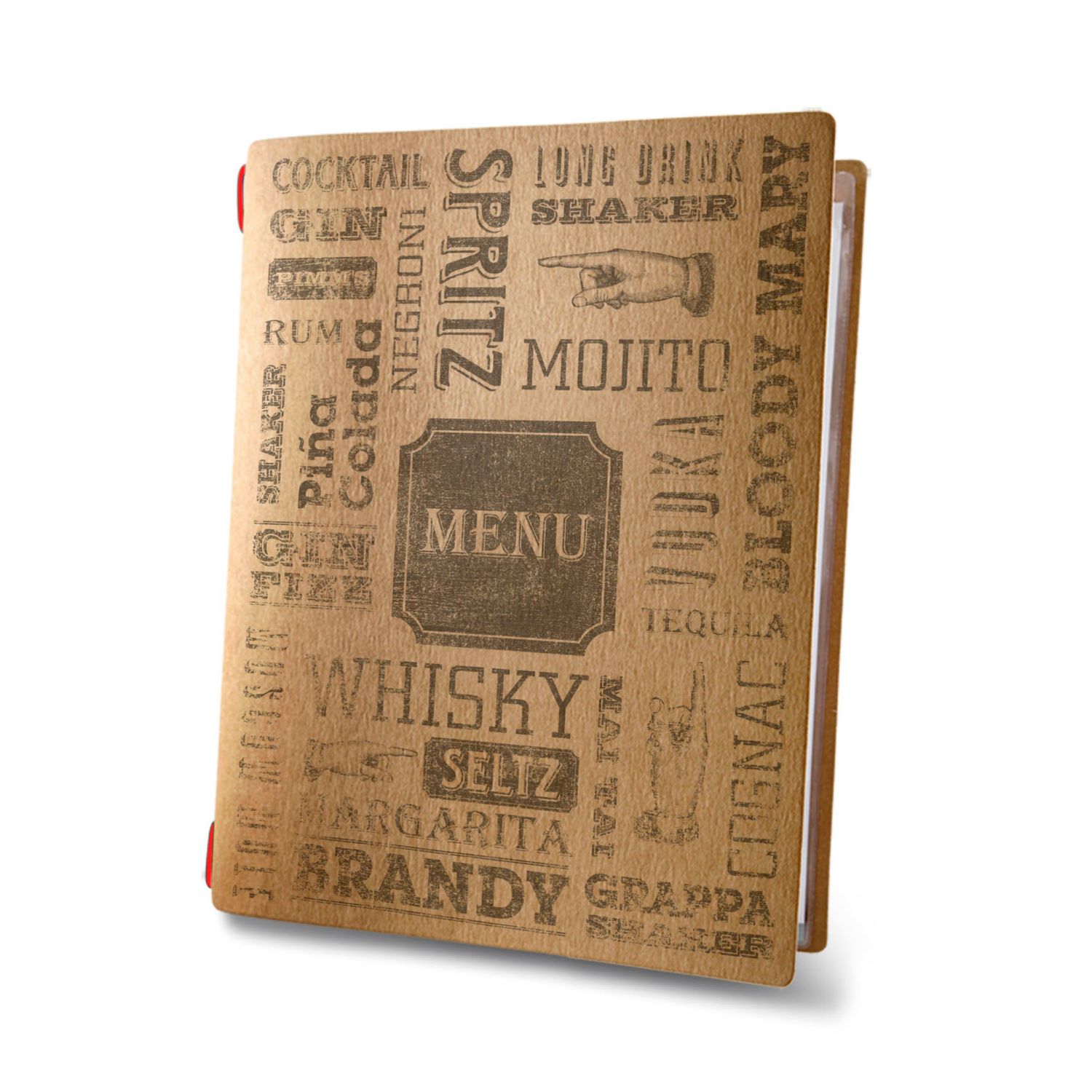Dag Style - Menu Chicago Golfo 16,5x23,1 cm