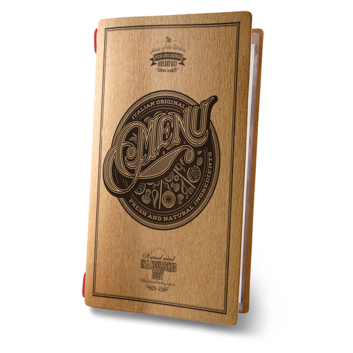 Dag Style - Menu Tattoo 4RE 17,3x31,8 cm