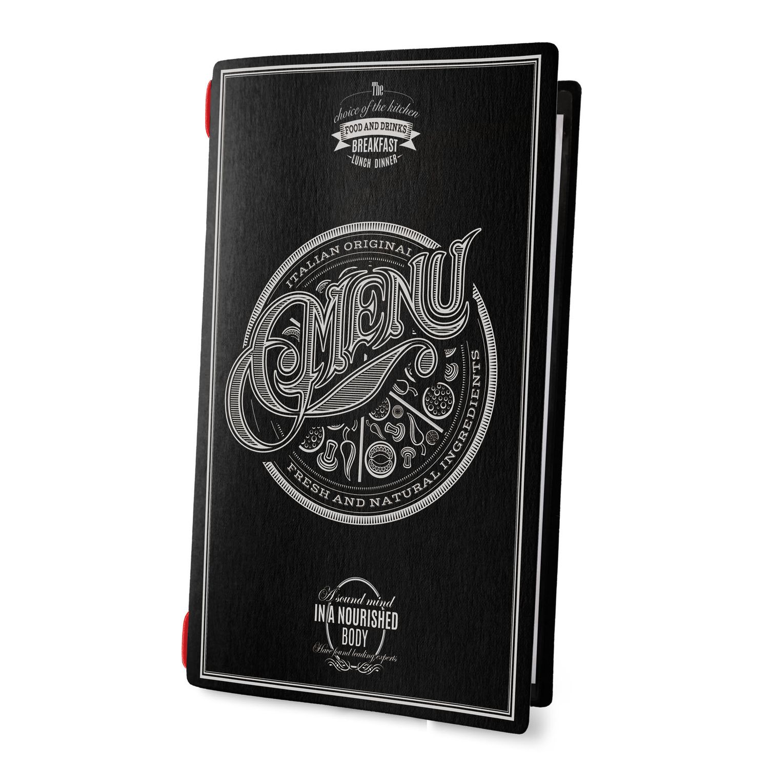 Dag Style - Menu Tattoo Nero 4RE 17,3x31,8 cm