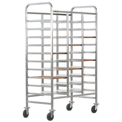 Forcar - Carrello portavassoi rinforzati GN 1/1 per 30 vassoi 118 x 62 cm