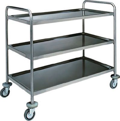 Forcar - Carrello di servizio 3 ripiani 110 x 70 cm