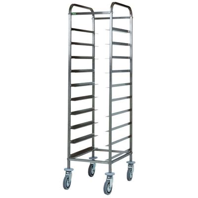 Forcar - Carrello portavassoio GN 1/1 per 10 vassoi 45 x 62 cm