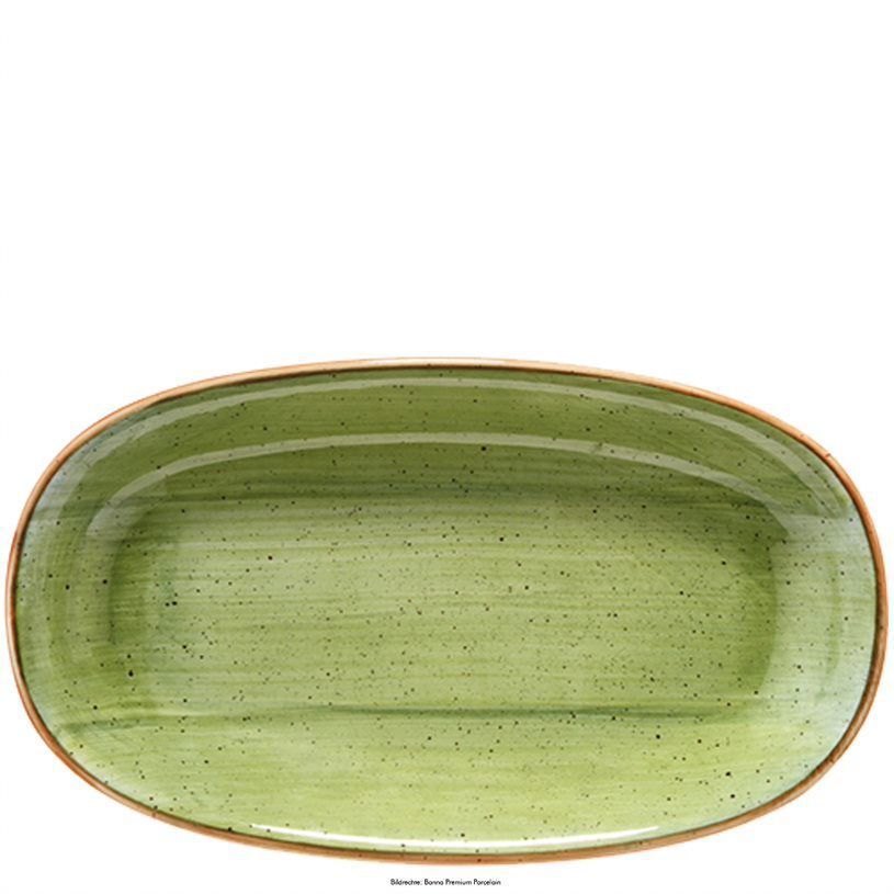 Piatto ovale 34x19 cm Aura Therapy Gourmet - Bonna