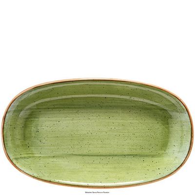 Piatto ovale 34x19 cm Aura Therapy Gourmet - Bonna