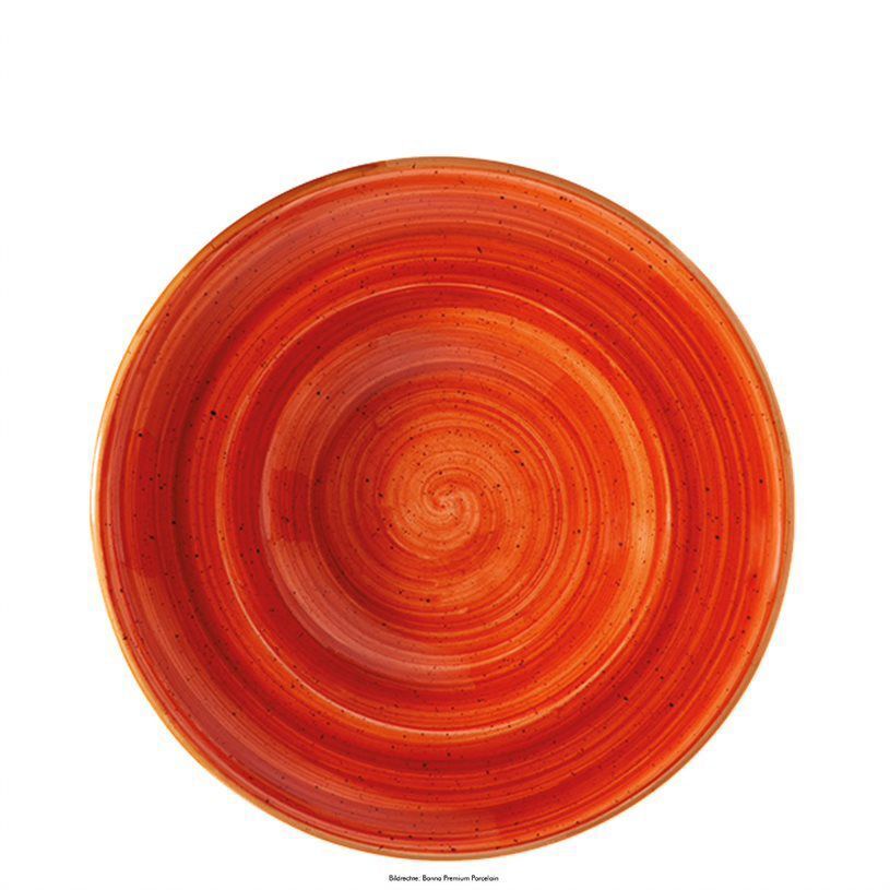 Piatto piano 27 cm Aura Terracotta Gourmet - Bonna