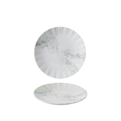 Churchill - Piatto coupe 23,5 cm Abstract Smoke Grey